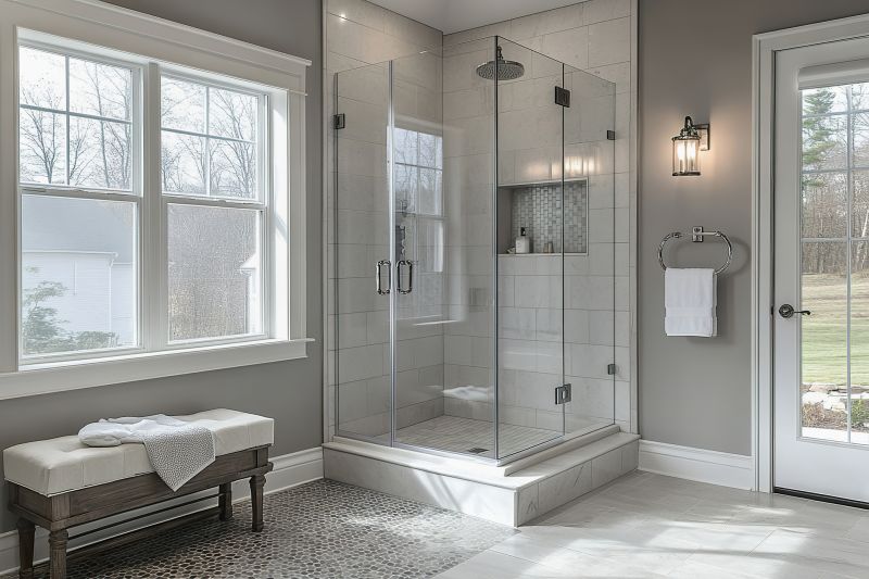 Elegant Corner Shower